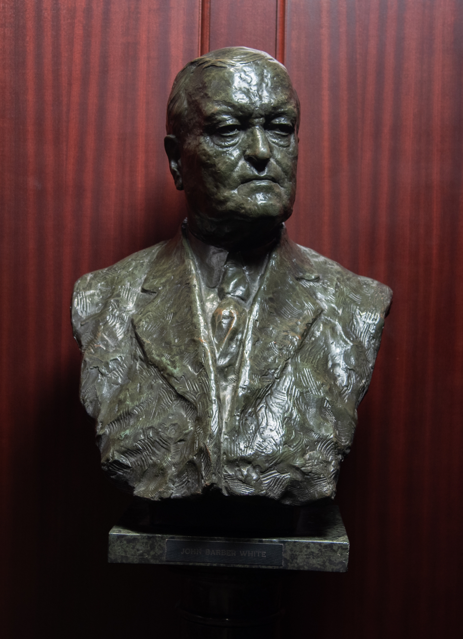 Bust of John Barber White