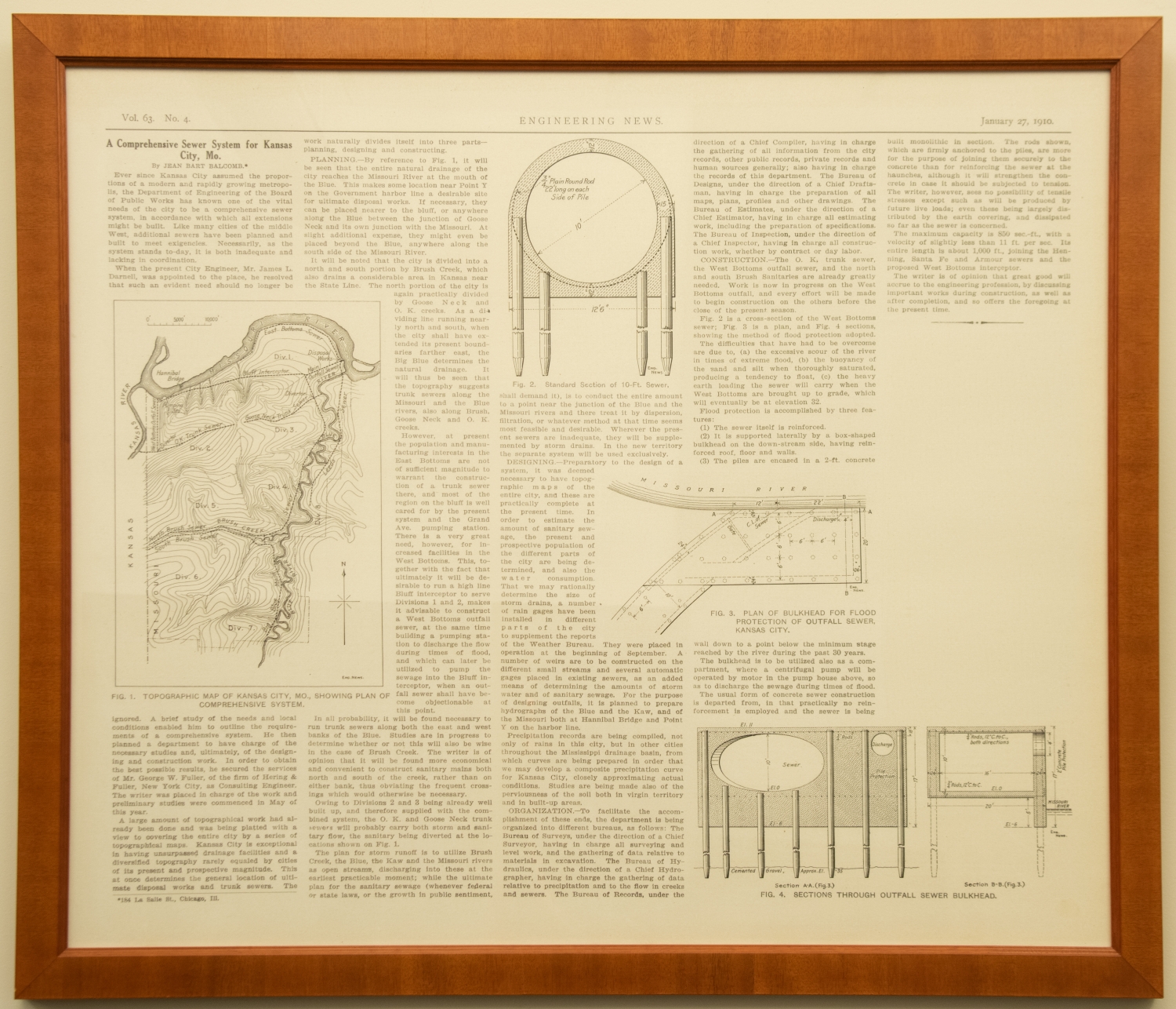 Engineering News, Vol. 63 No. 4, January 27, 1910