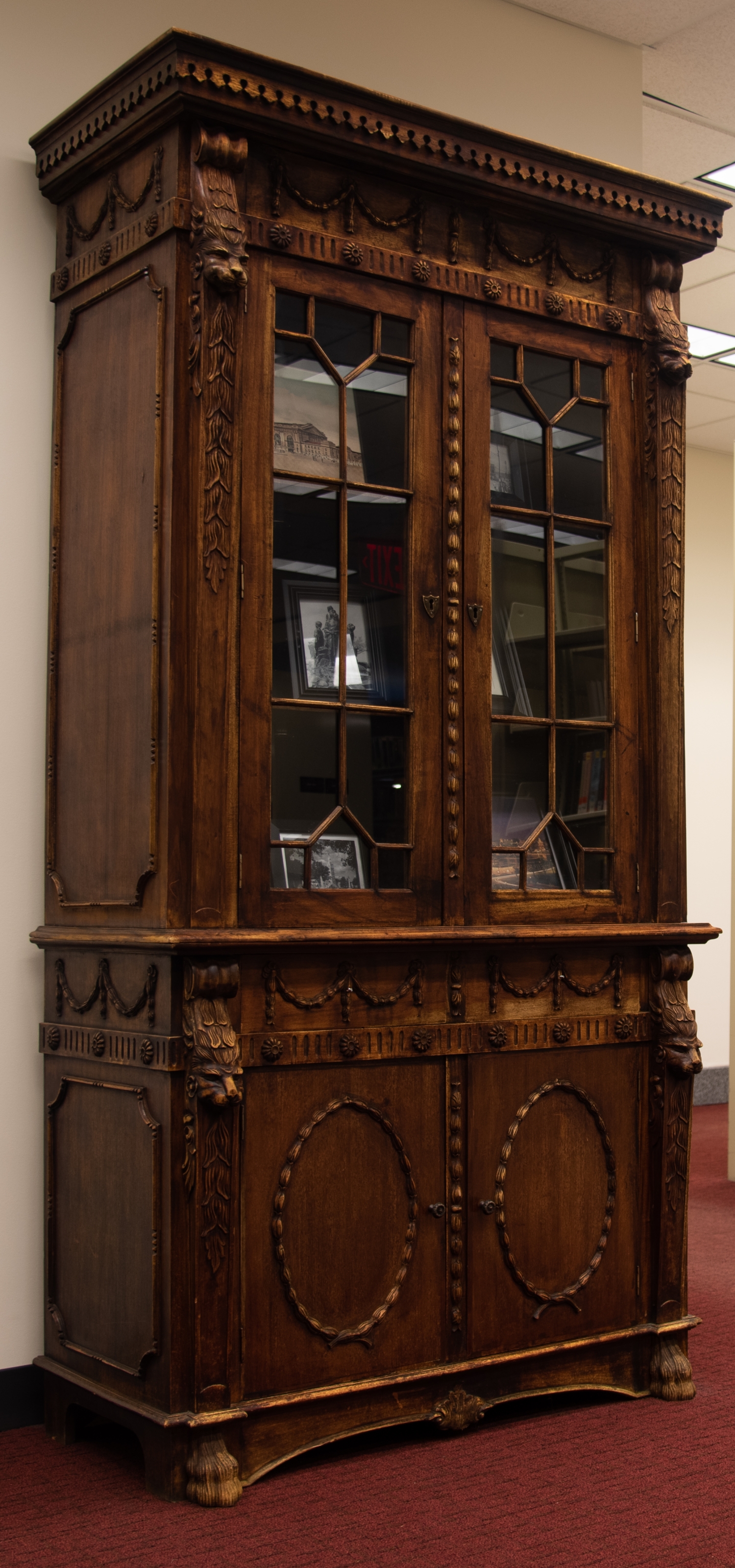 Four Lion Bookcase (VI)