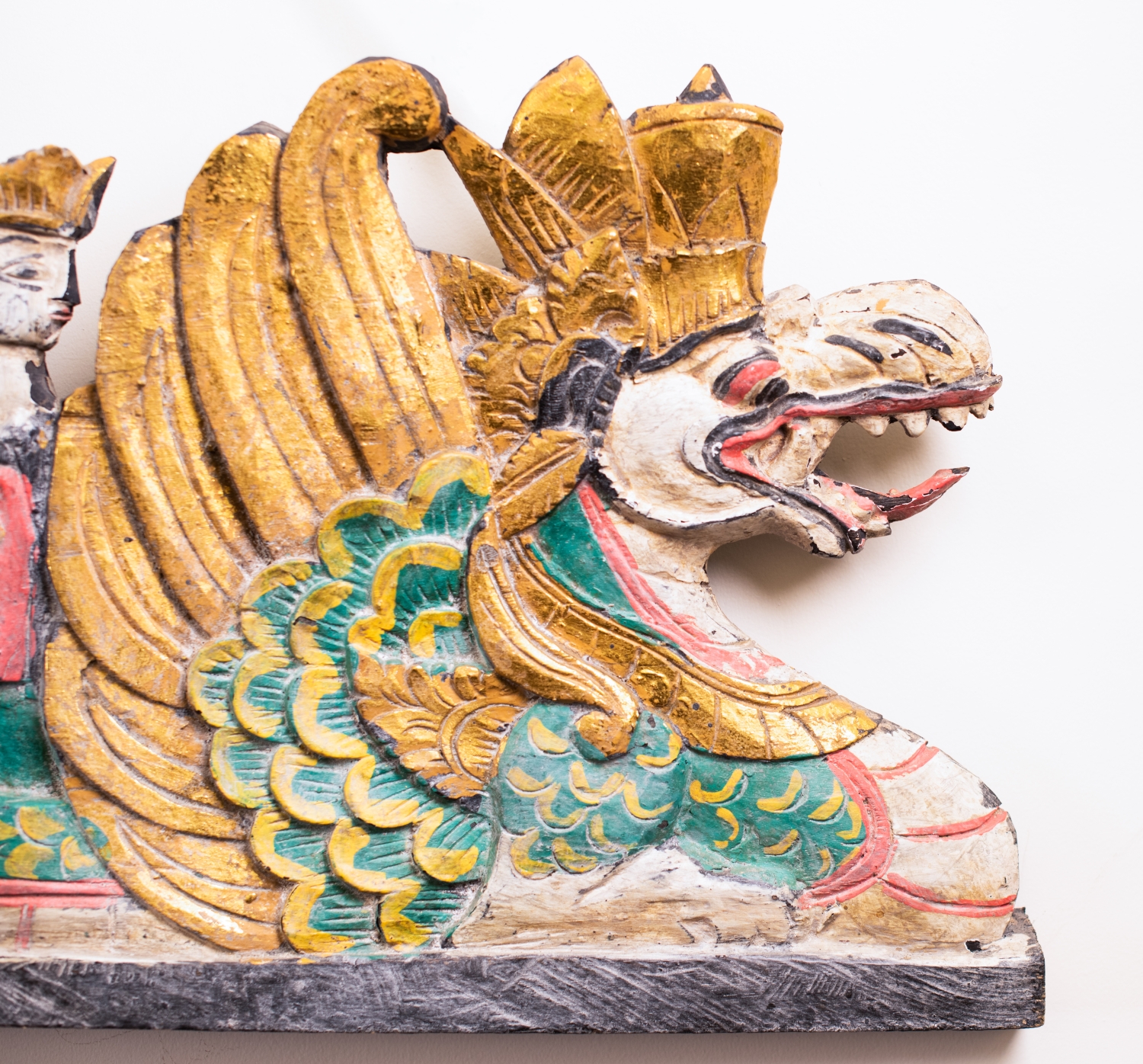 Gilded Figures on a Dragon Barge, detail