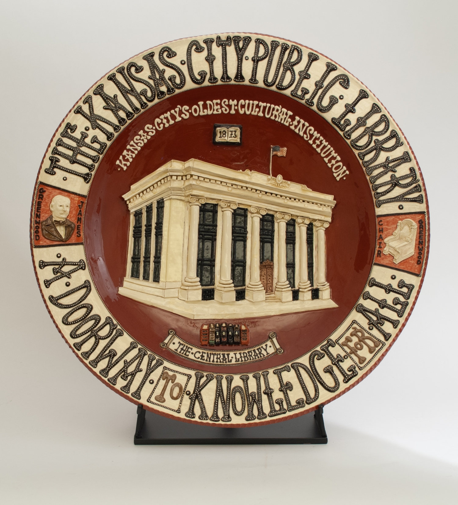 KCPL Commemorative Plate