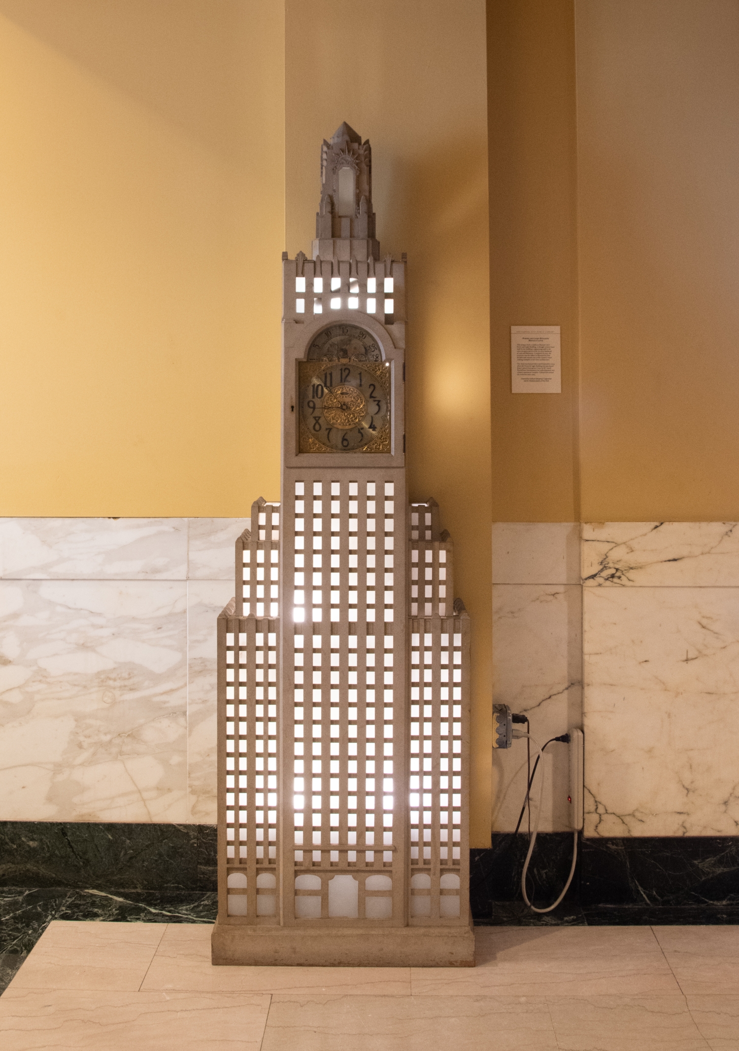 Power & Light Clock