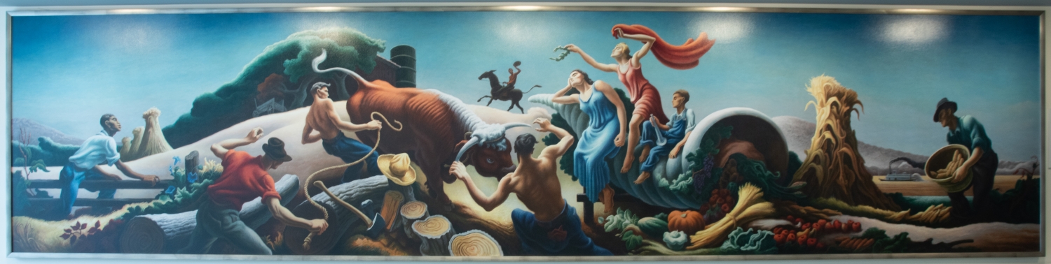 Thonas Hart Benton Mural