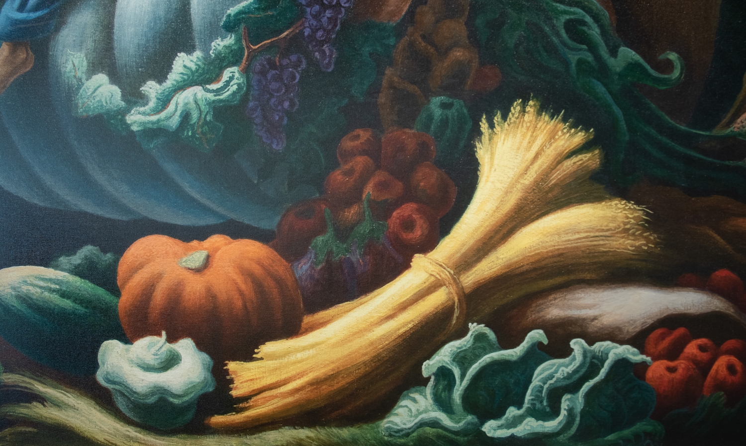 Thomas Hart Benton Mural, detail