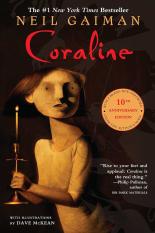 the first cover of Coraline
