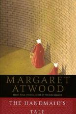 The classic cover of The Handmaid’s Tale