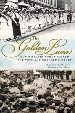 the cover of the Golden Lane has a historical photo of women voters in line