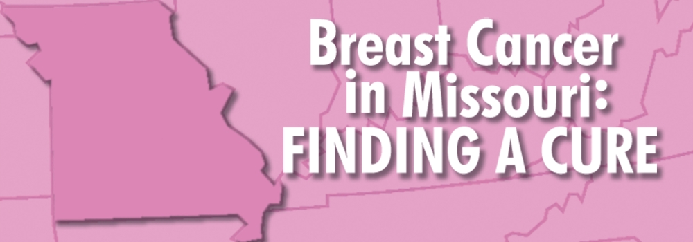 pink Missouri outline