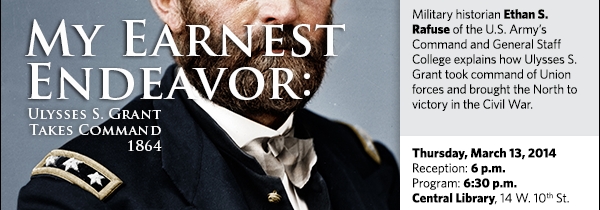 Ulysses S. Grant from cheekbones to chest