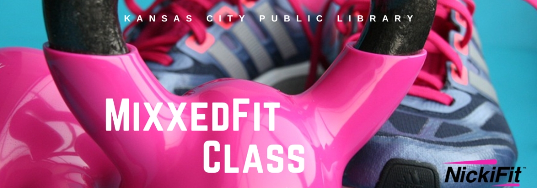 pink kettlebell by tennis shoes