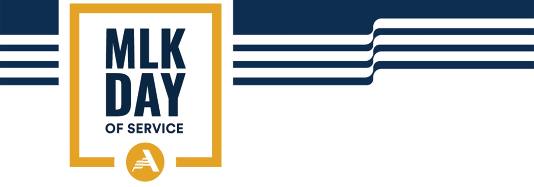 MLK day of service logo