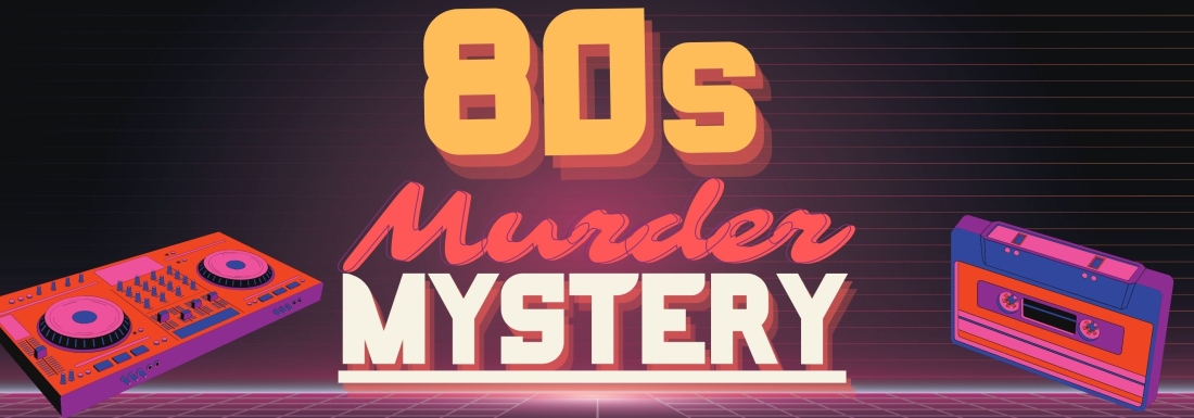 synthwave illustration of mixer and cassette