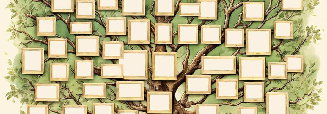 illustration of family tree