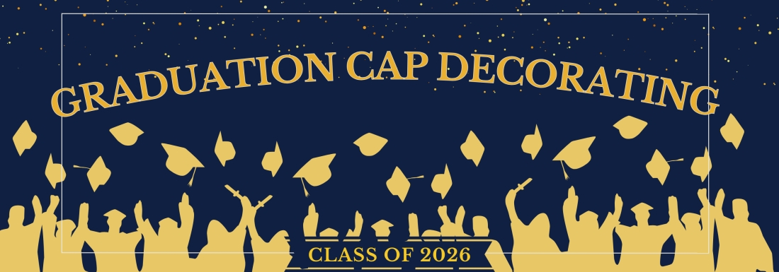 silhouette of graduates throwing caps