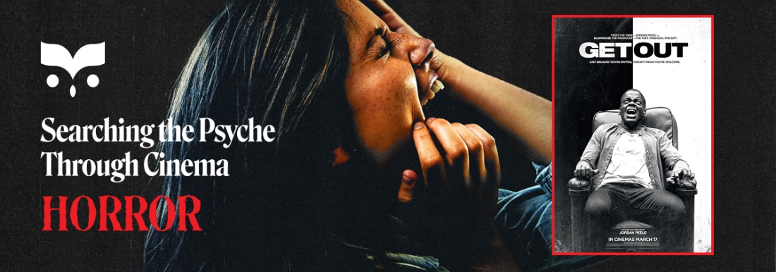 featured movie cover along with screaming girl