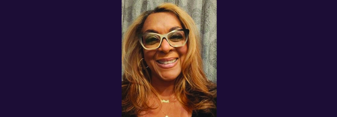 woman smiling
