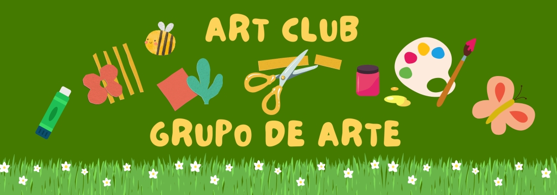 illustrations of art supplies