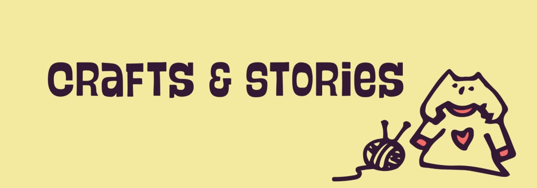 illustrated owl with sweater, yarn, and knitting needles