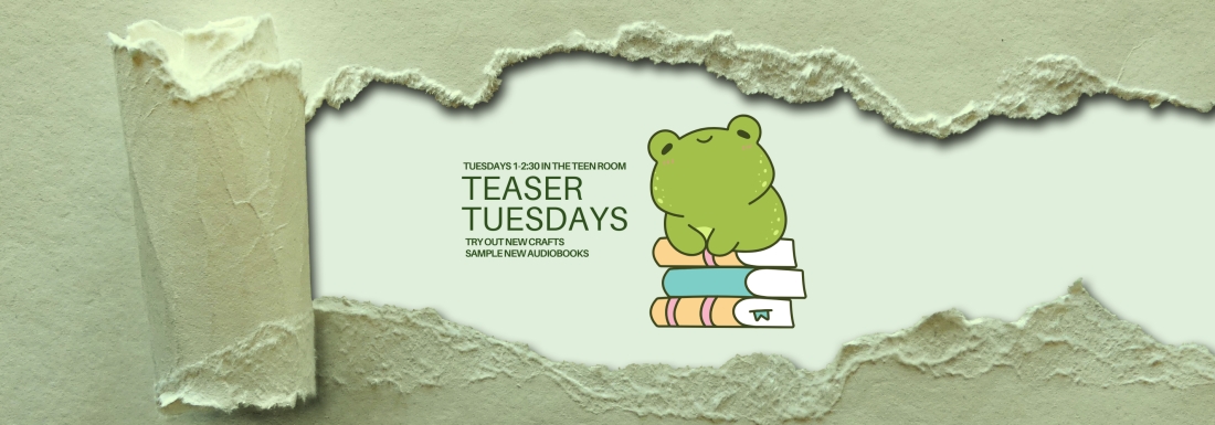illustration of frog sitting on books