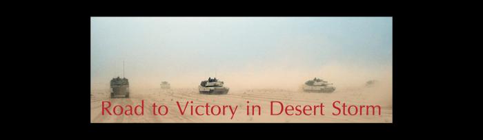 tanks in desert