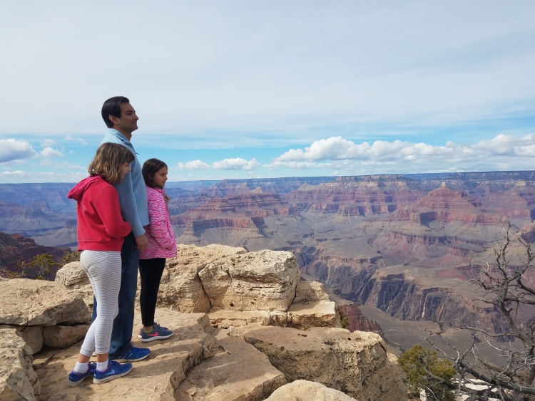 The author at the Grand Canyon.