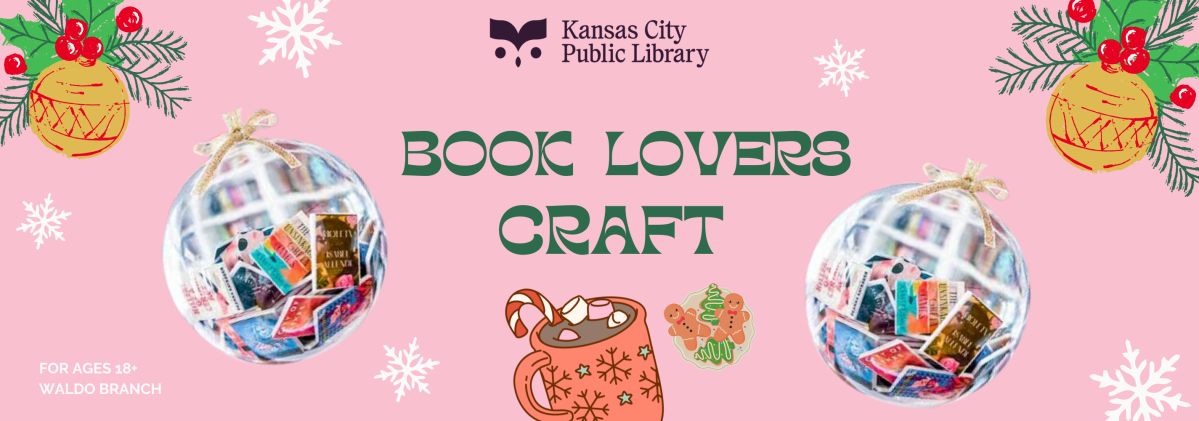 ornaments with book covers