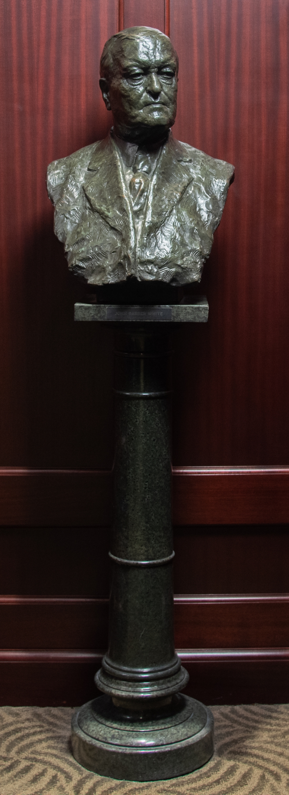 Bust of John Barber White Bust of John Barber White