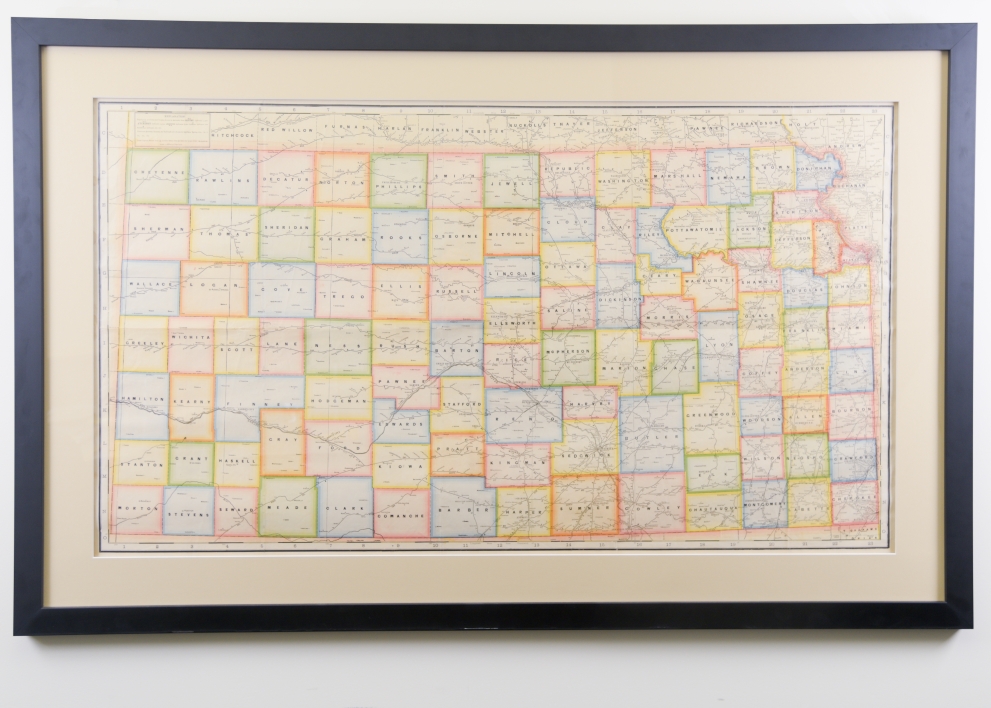 Cram's Superior Map of Kansas Cram's Superior Map of Kansas