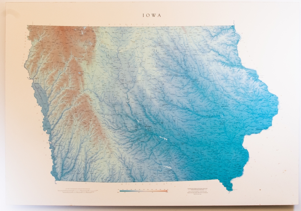 Raven Map of Iowa Raven Map of Iowa