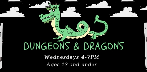 illustration of dragon, castles, and clouds