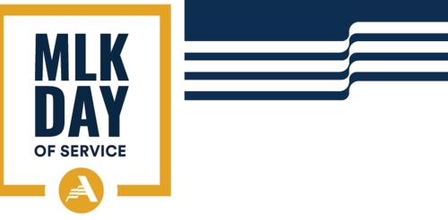 MLK day of service logo