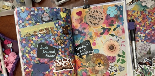 journal and supplies