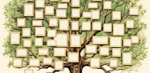 illustration of family tree
