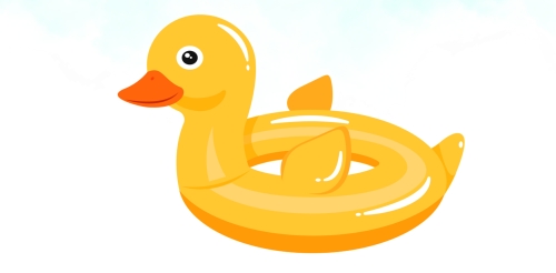 rubber ducky pool float