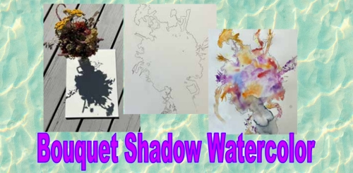 image of canvas with shadow, canvas with outline, canvas with watercolor