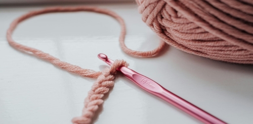 yarn and crocheting tool