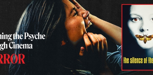 featured movie cover along with screaming girl