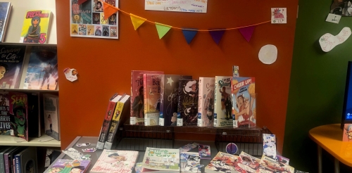 LGBT Pride Display in Central Library