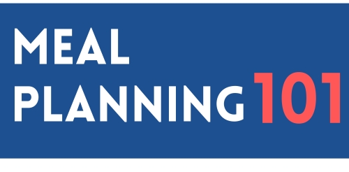 vegetables and weekly calendar