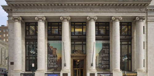 Exterior of the Main Library, Kansas City Public Library