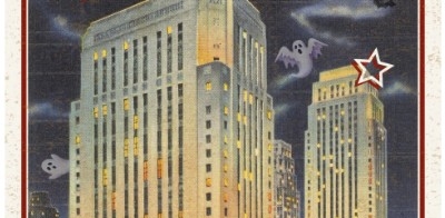 The cover of the "Phantoms of the Library' zine