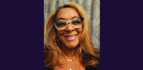 woman smiling
