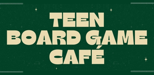 off-white text on dark green