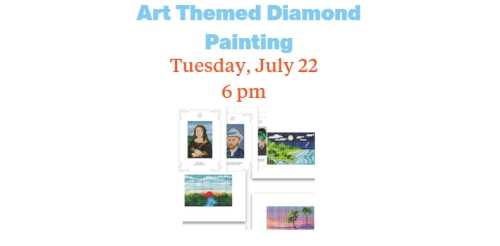 diamond art depicting famous paintings