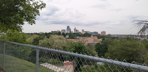 view overlooking city