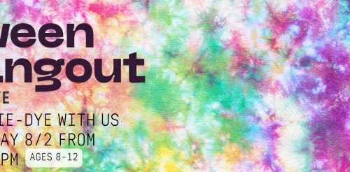 tie-dyed background